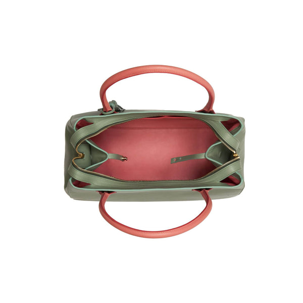 MAGDALEIN SAGE WITH ZIPPER CLOSURE lolaandlo